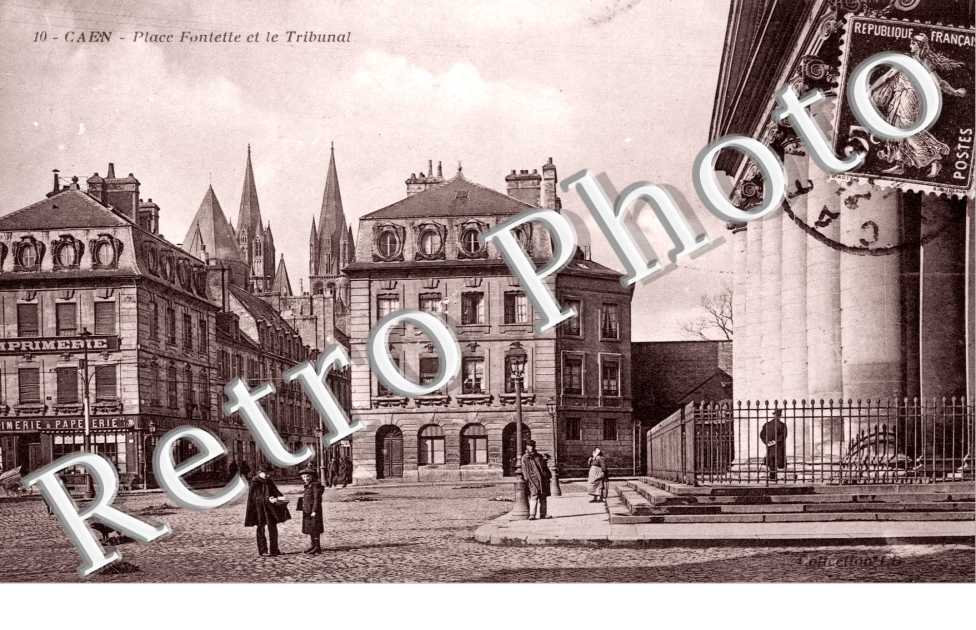 place Fontelle et le Tribunal
