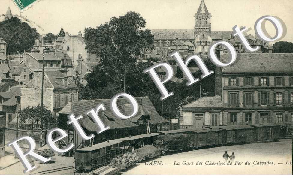 la gare des chemins de fer du Calvados