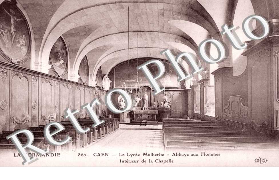 Interieur de la chapelle du Lycee Malherbe