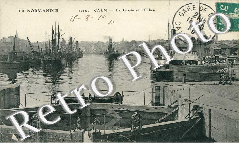 le bassin et l'ecluse