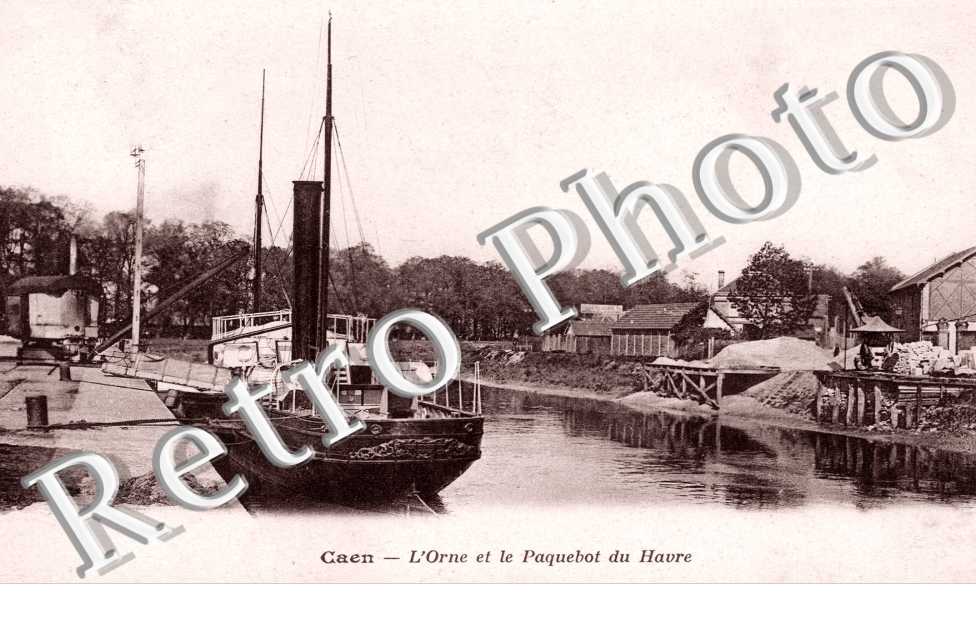 l'Orne et le paquebot du Havre