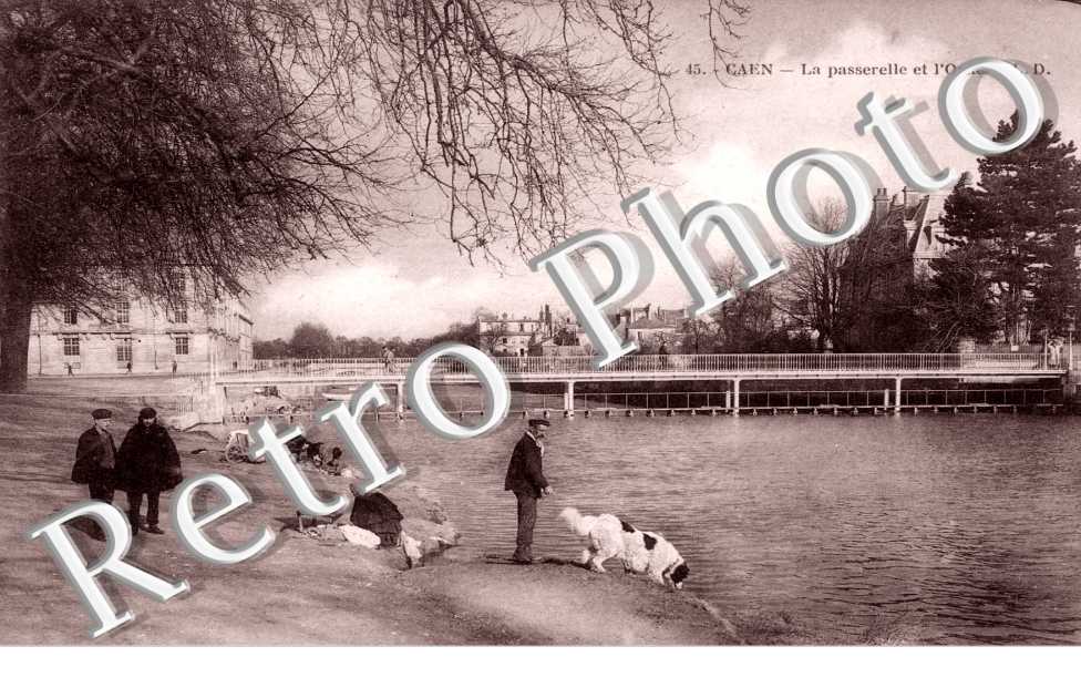 la Passerelle et l'Orne