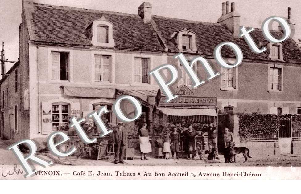 VENOIX cafe E. Jean " Au Bon Accueil " avenue Henri Cheron