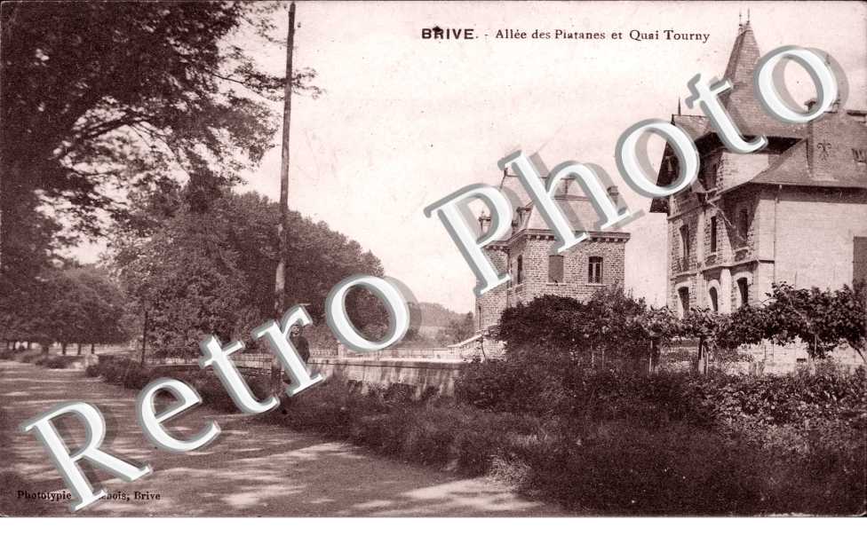 Allee des Platanes et Quai Tourny
