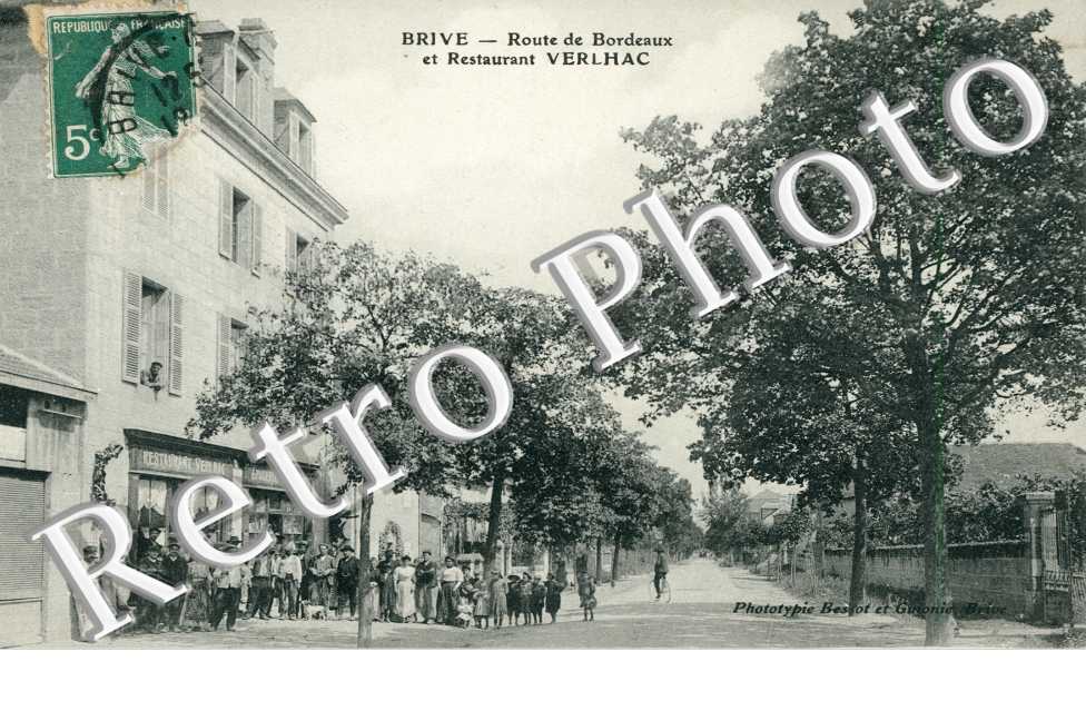 Route de Bordeaux et Restaurant Verlhac