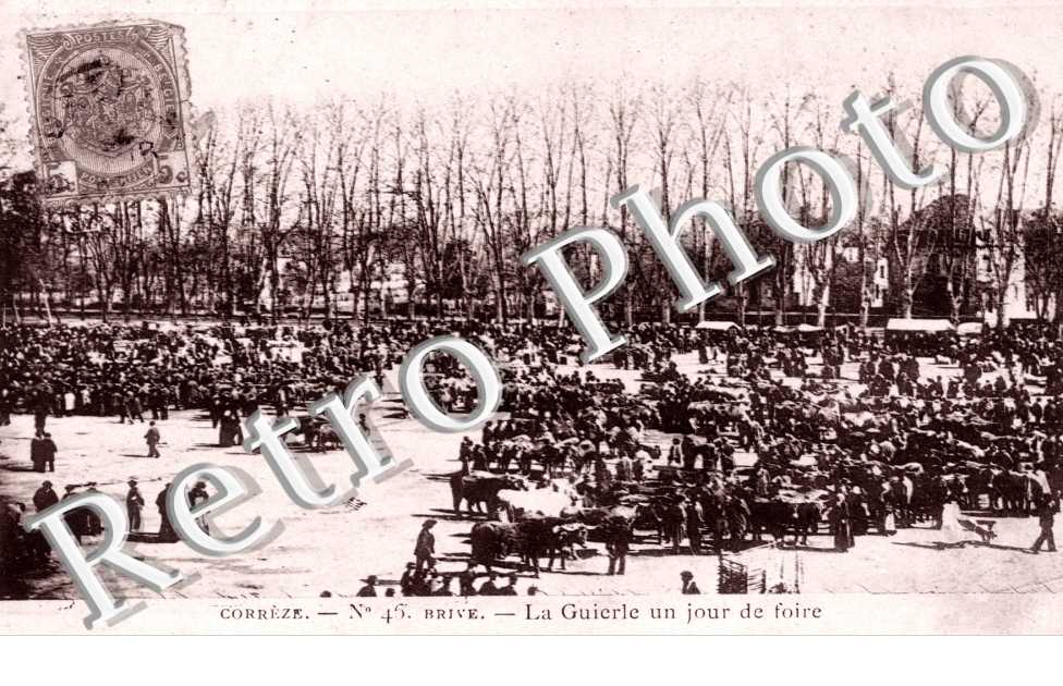 la Guierle un jour de foire