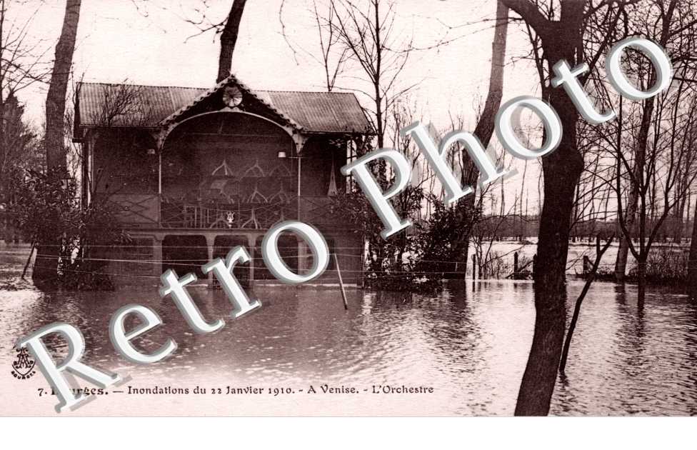 Inondations du 22 janvier 1910, l&#039;Orchestre