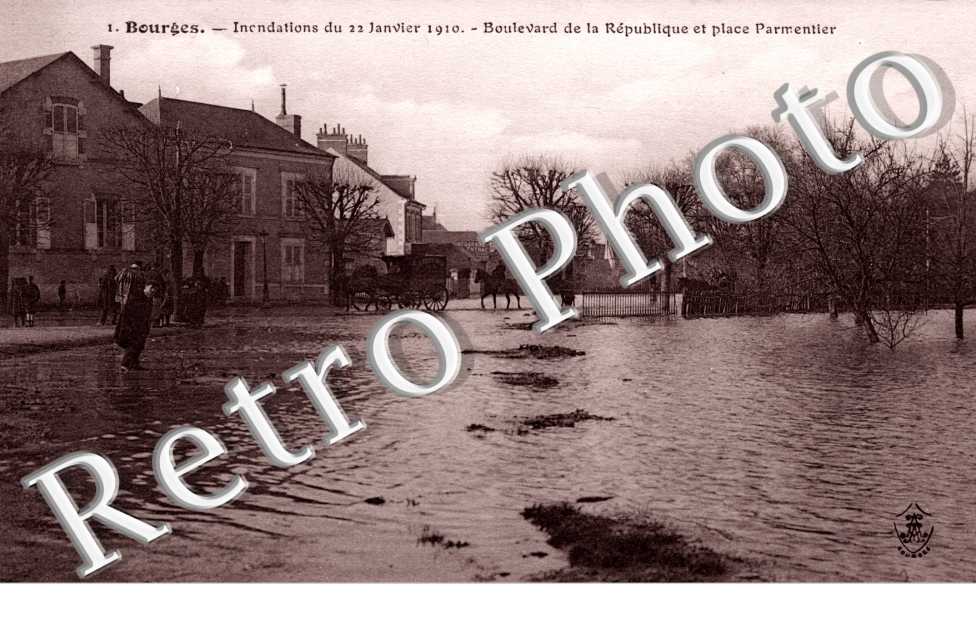 Boulevard de la Republique et place Parmentier - boulevard Clemenceau