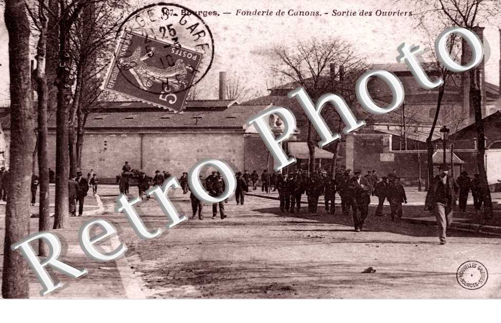 Fonderie de Canons - Sortie des Ouvriers