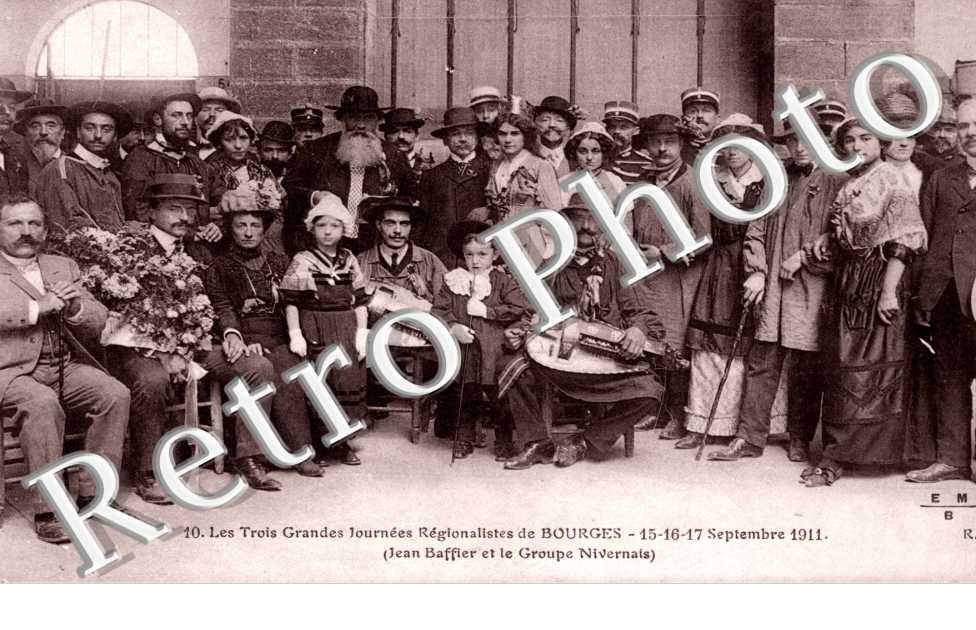 Grandes Journees Regionalistes de Bourges 15, 16, 17 sept.1911