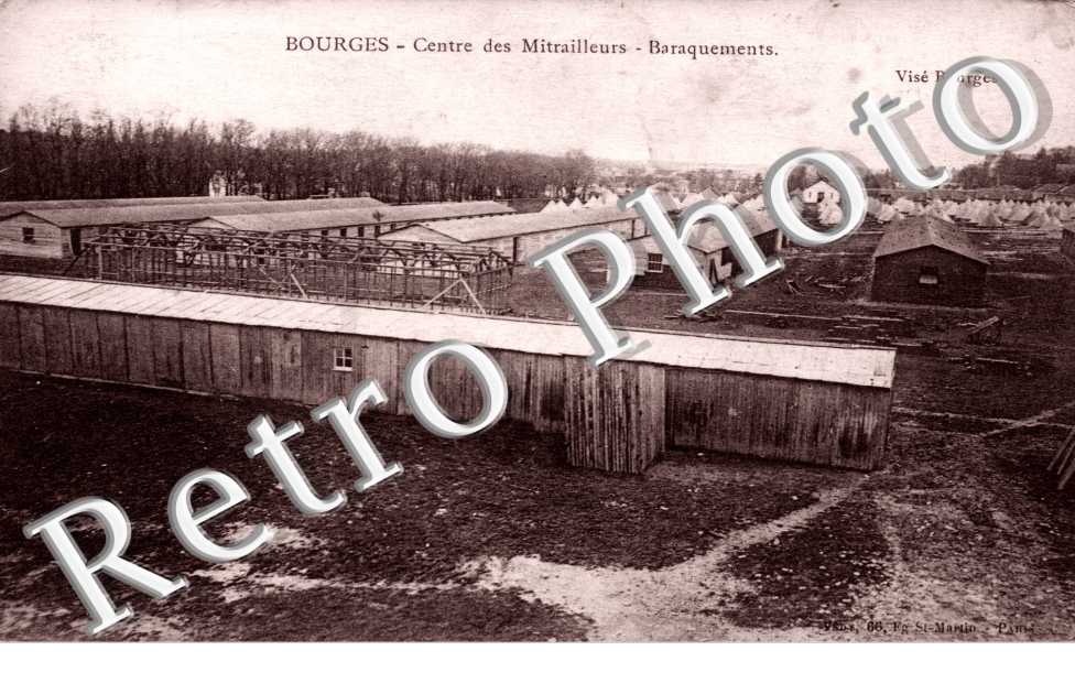 Centre des Mitrailleurs - baraquements