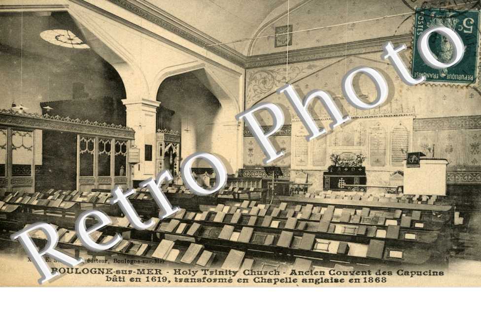 Ancien couvent des Capucins transforme en chapelle anglaise en 1868