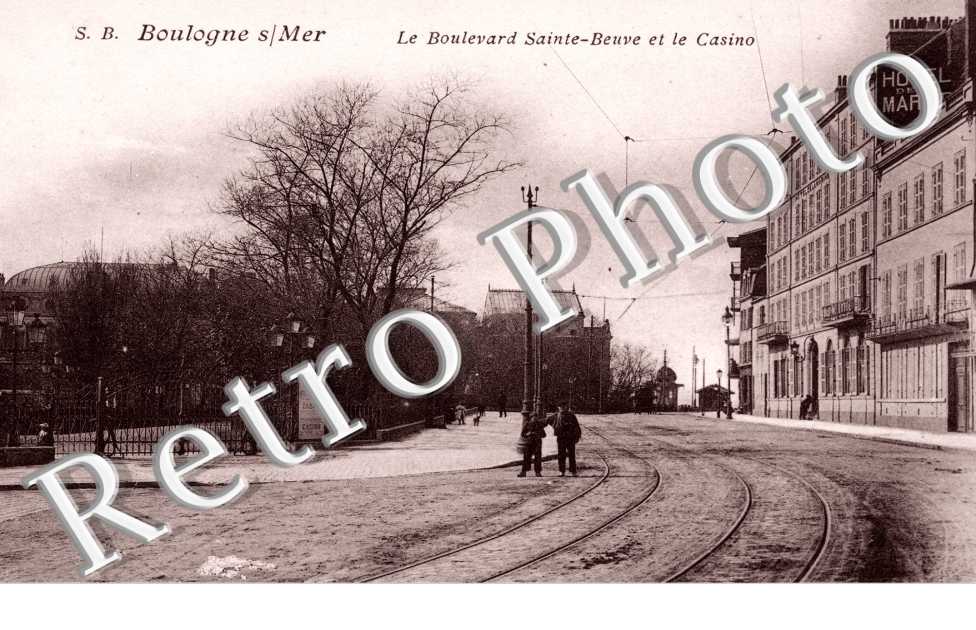 le boulevard Sainte Beuve et le casino