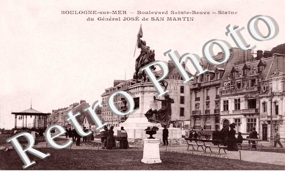 Boulevard Sainte Beuve Statue du General Jose de San Martin