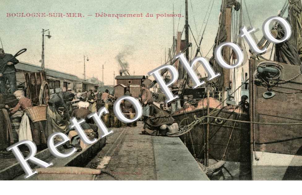 Debarquement de poisson