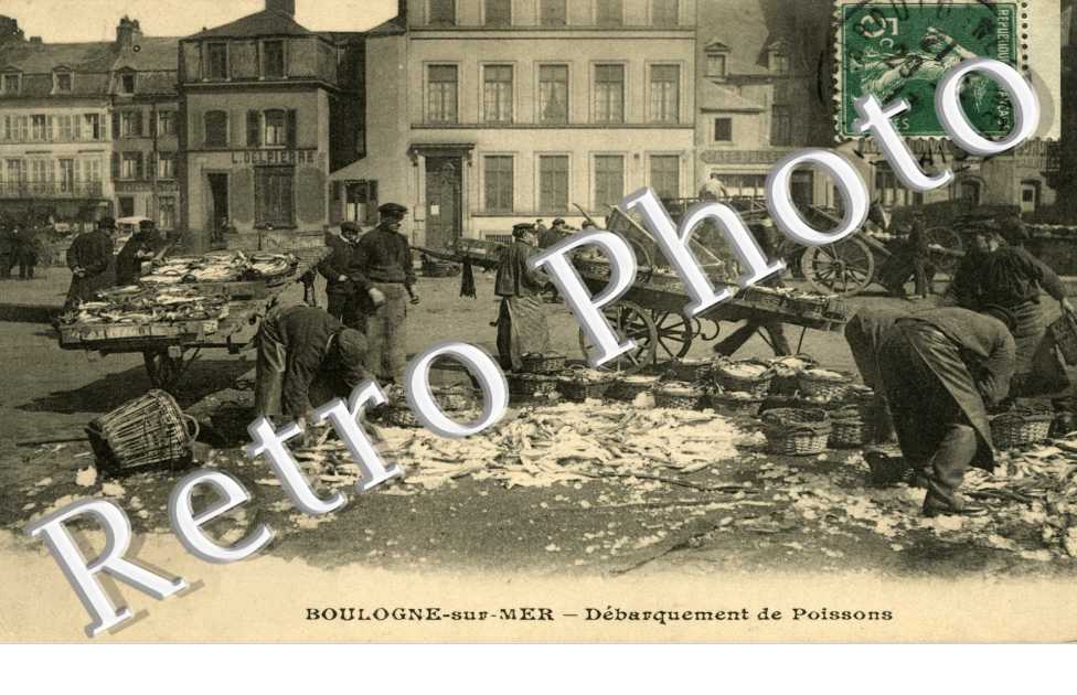 Debarquement de poissons