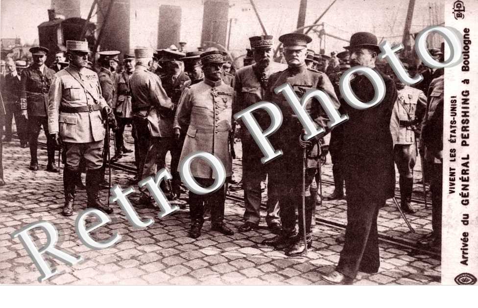 arrivee du general Pershing