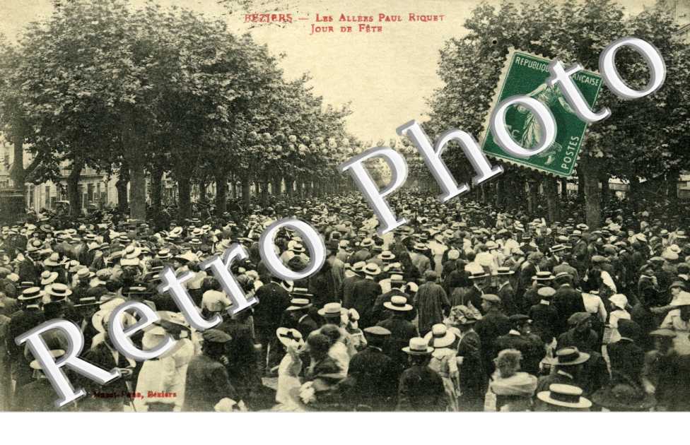 Les Allees Paul Riquet, Jour de Fete