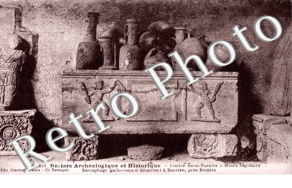 Cloitre Saint Nazaire - sarcophage