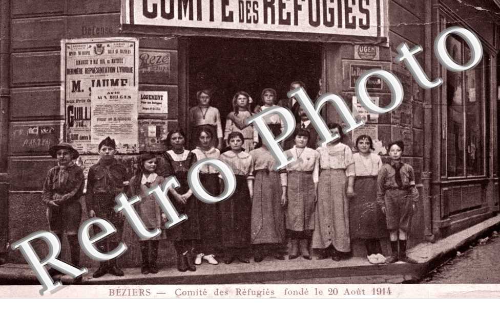 Comite des refugiers fonde le 20 aout 1914