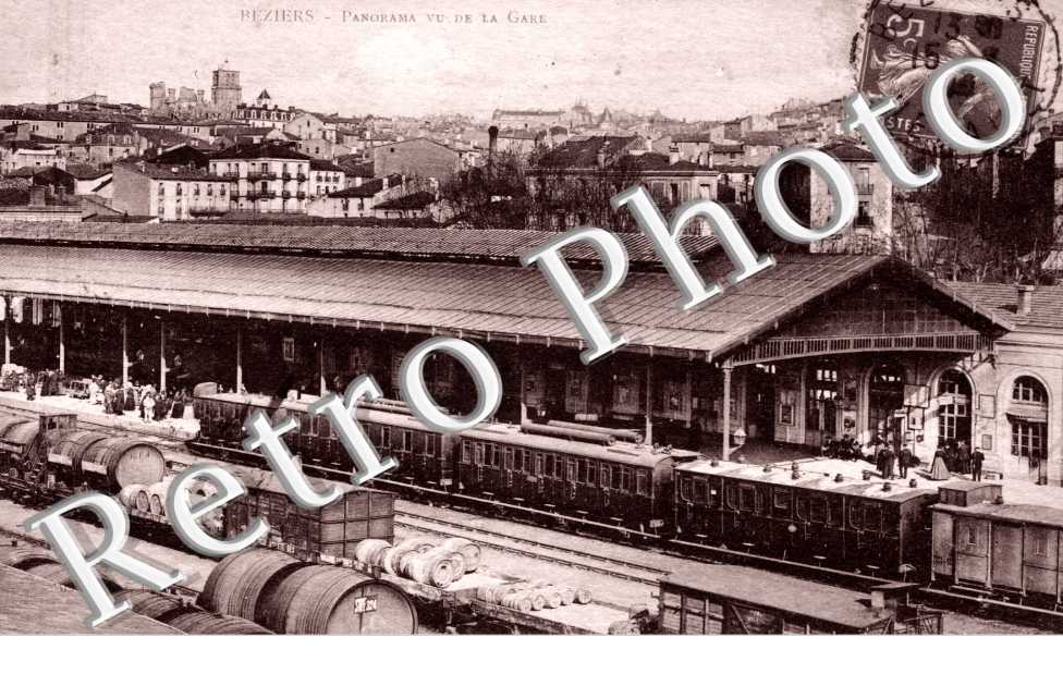 panorama vu de la gare