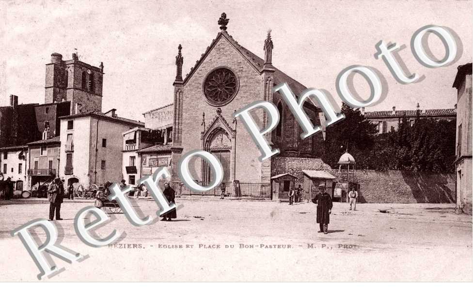 Eglise et place du bon pasteur