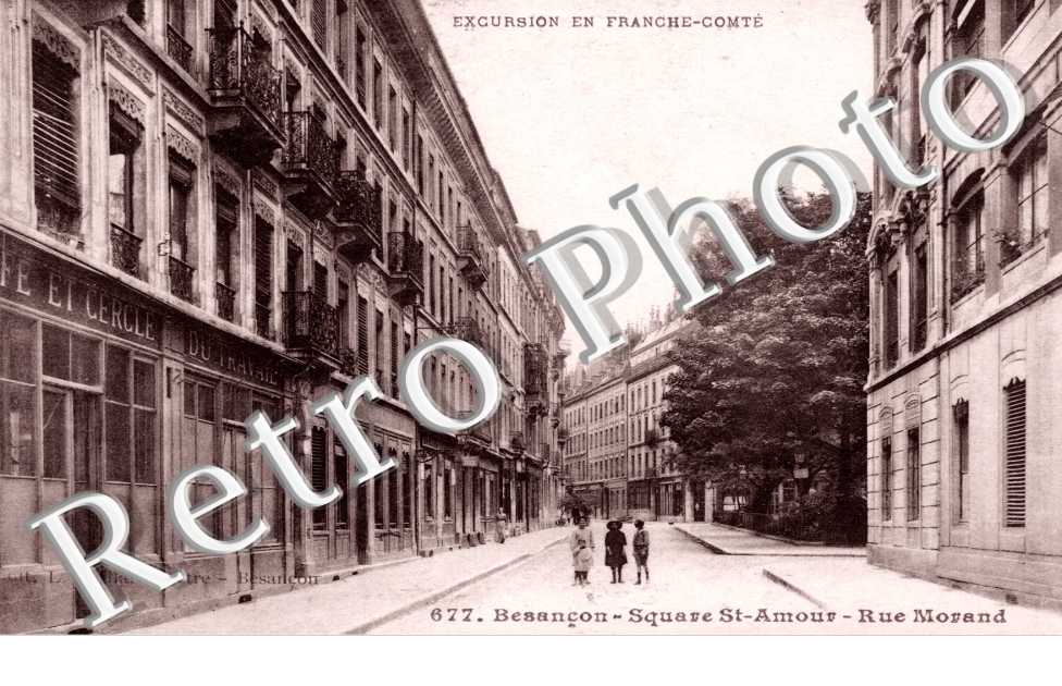 Rue Morand et Square Saint Amour