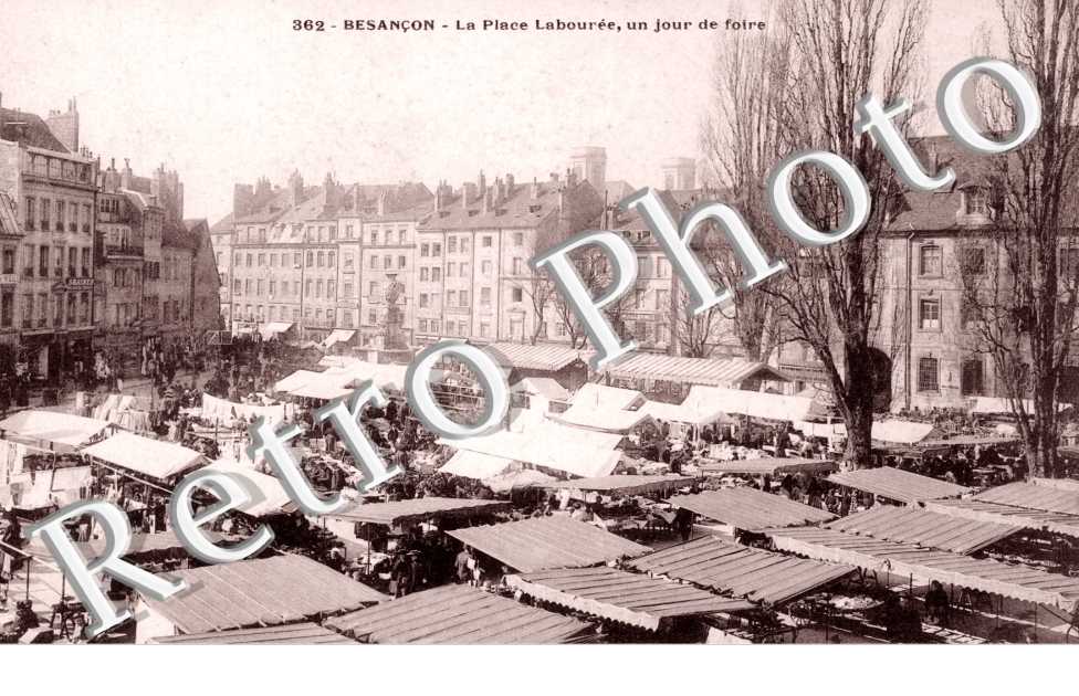 la Place Labouree, un jour de Foire