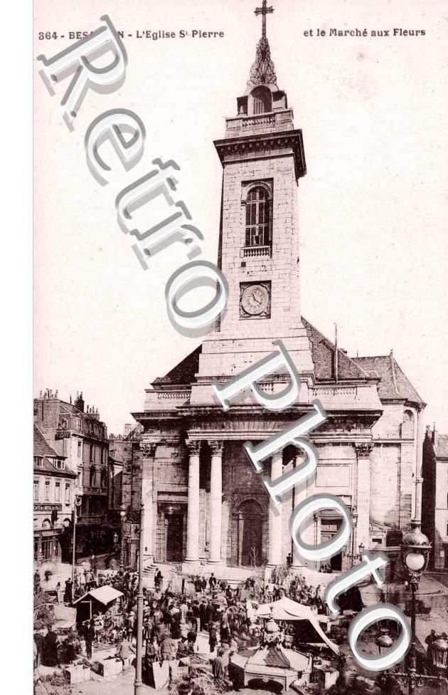 Eglise Saint Pierre et le Marche aux Fleurs