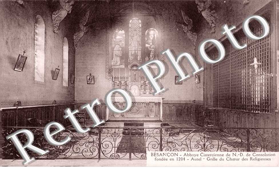 Abbaye Cistercienne de ND de Consolation - Grille du Choeur