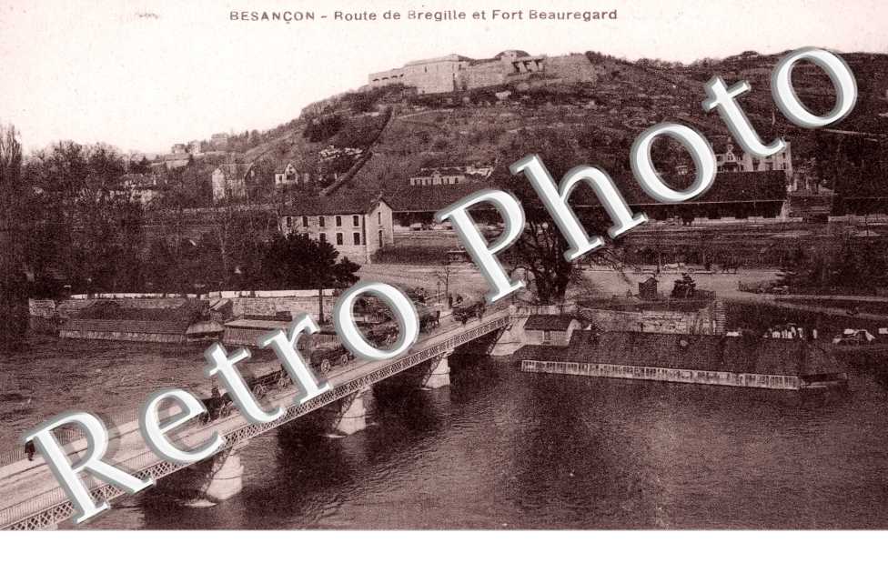 Route de Bregille et Fort Beauregard