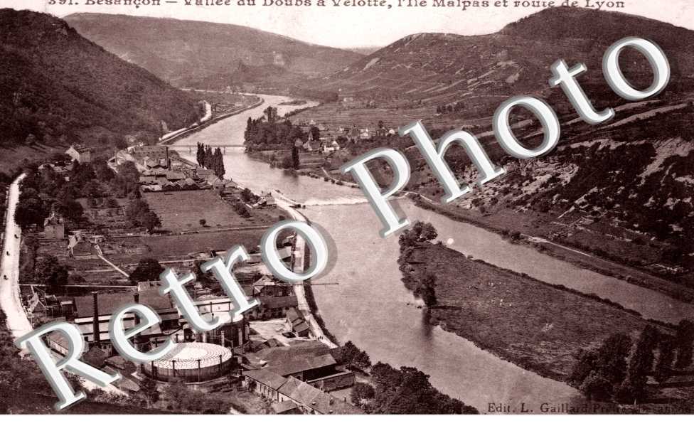 Vallee du Doubs a Velotte, Ile Malpas