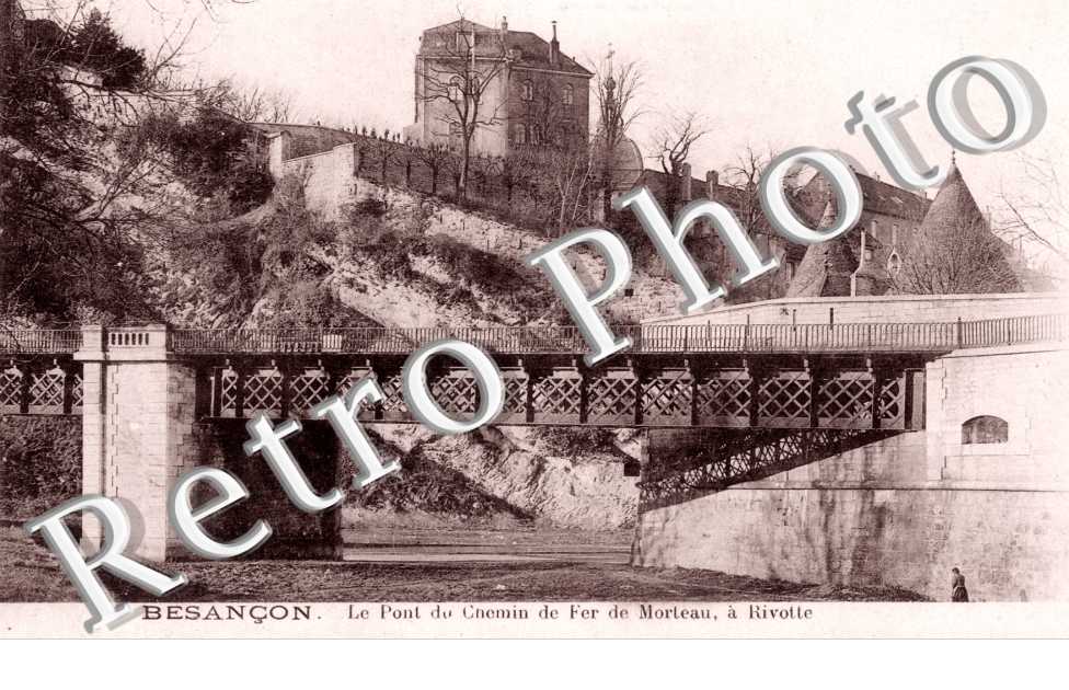 le pont du chemin de fer de Morteau a Rivotte