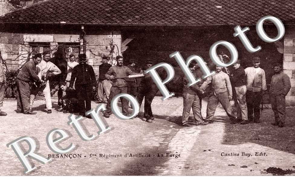5eme regiment d'Artillerie  La forge