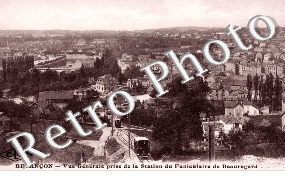 Vue generale prise de la Station du Funiculaire de Beauregard
