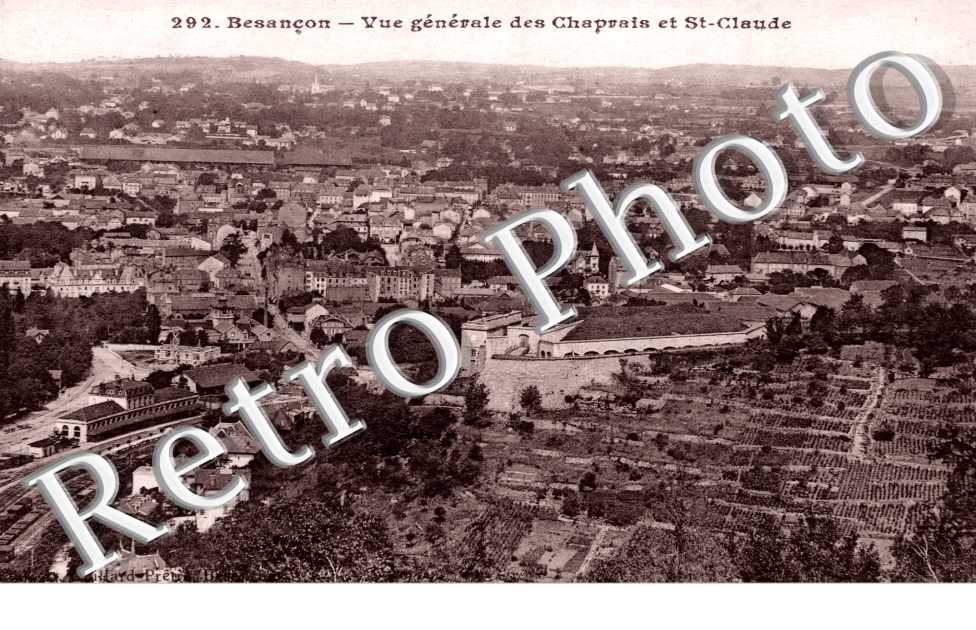 Vue Generale des Chapvais et Saint-Claude