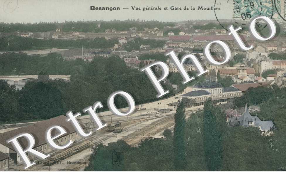 Vue generale et Gare de la Mouillere