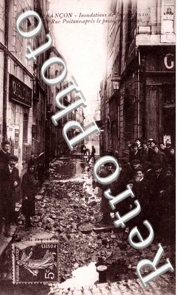 Rue Poitune Inondations de 1910, 