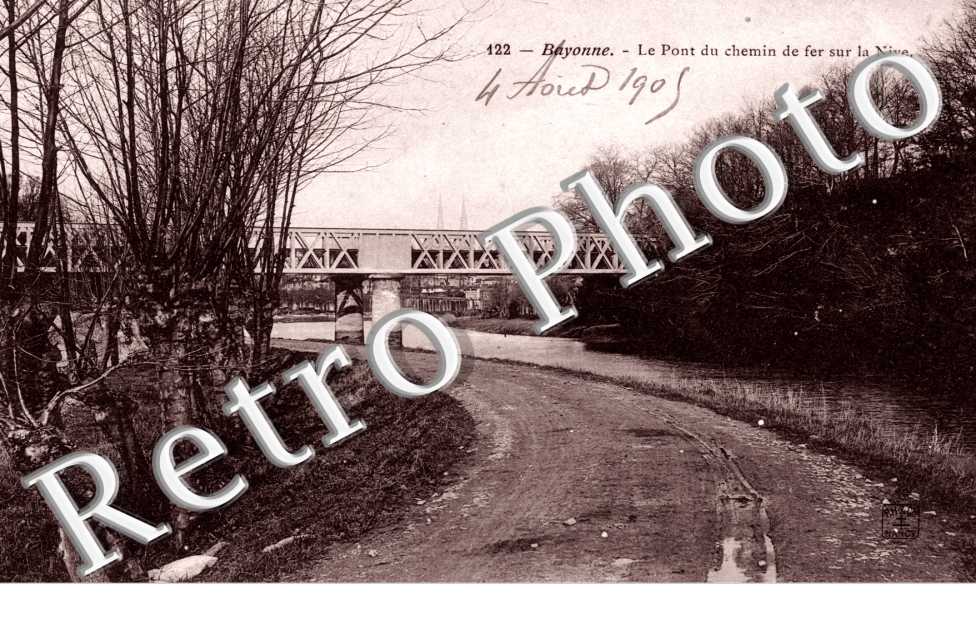 le Pont du Chemin de Fer sur la Nive