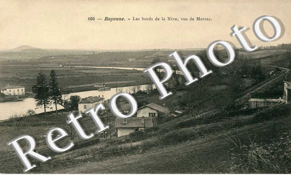 les bords de la Nive, vus de Marrac