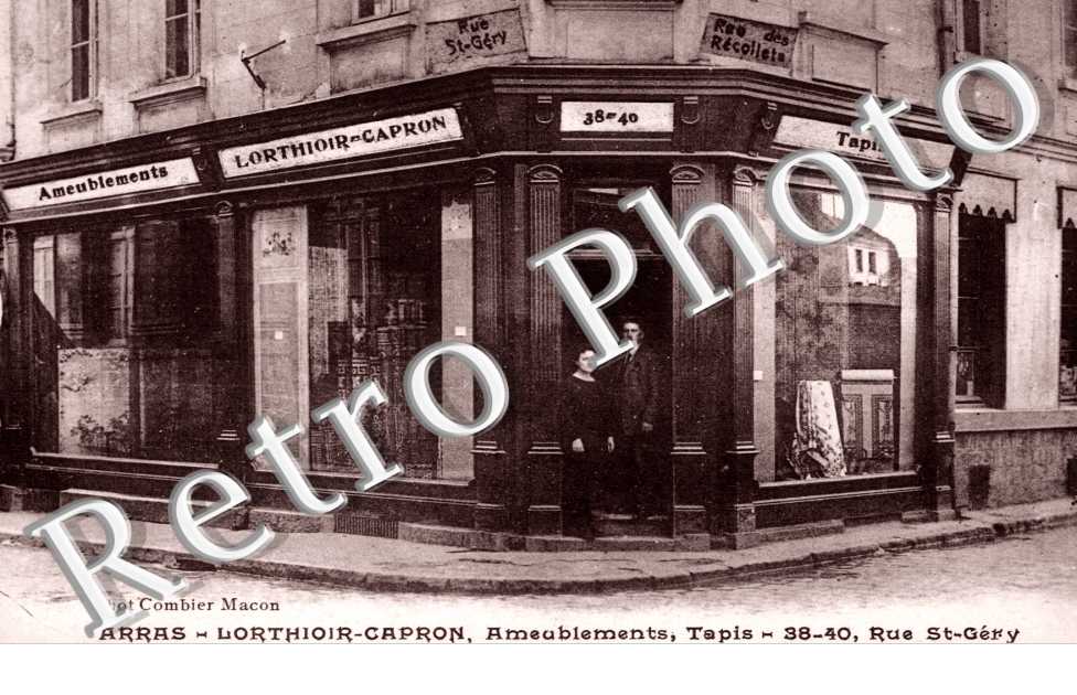Lorthior-Capron, Ameublement, Tapis - 38-40 rue Saint Gery