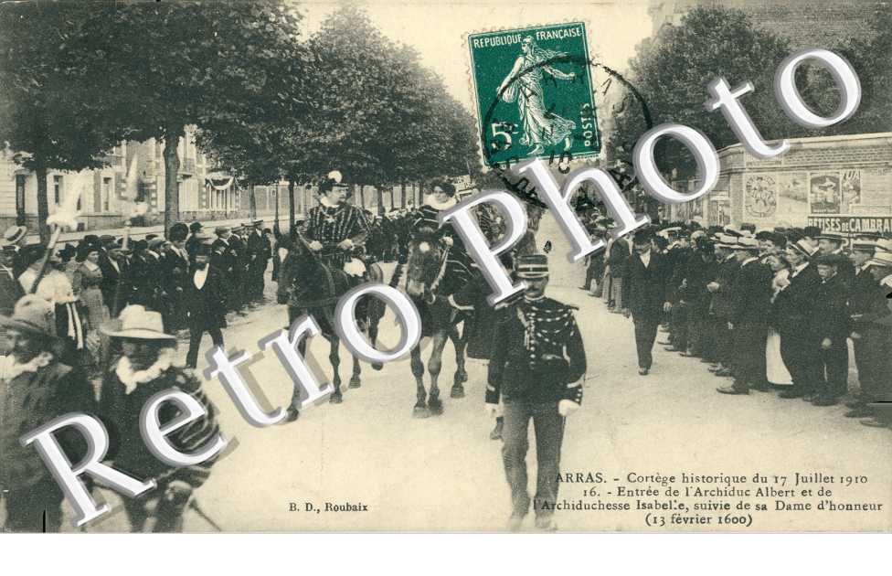 Cortege Historique du 17 Juillet 1910