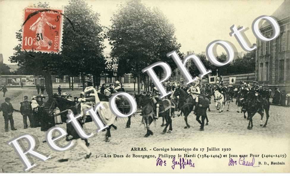 Cortege Historique du 17 Juillet 1910
