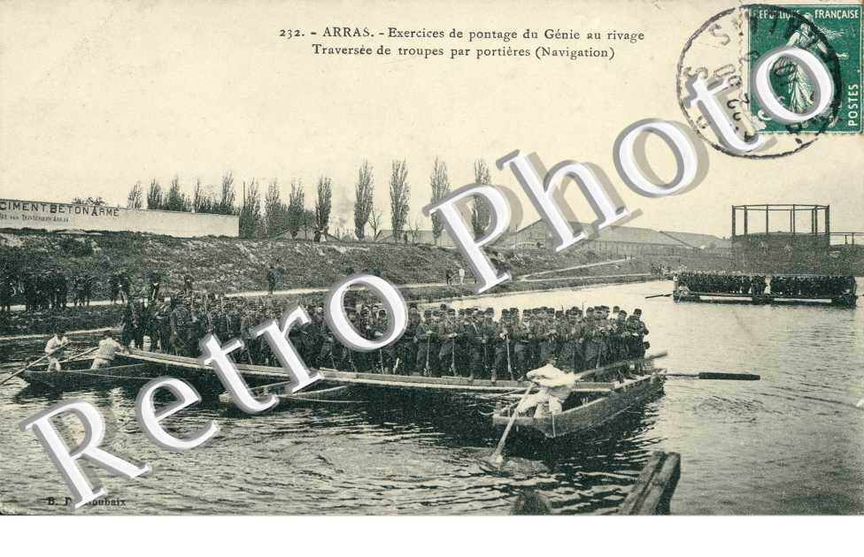 Exercice de pontage du Genie au rivage