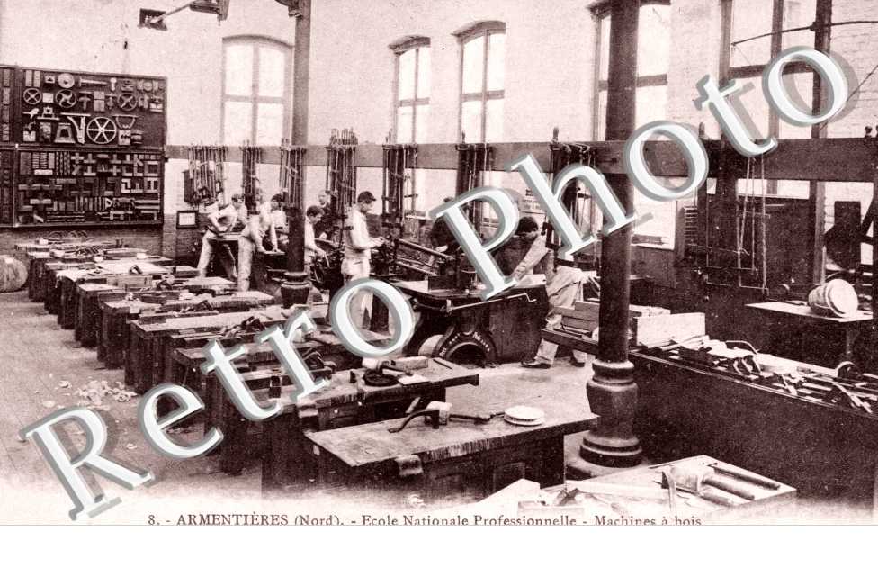 Ecole Nationale Professionnelle, Machines a bois