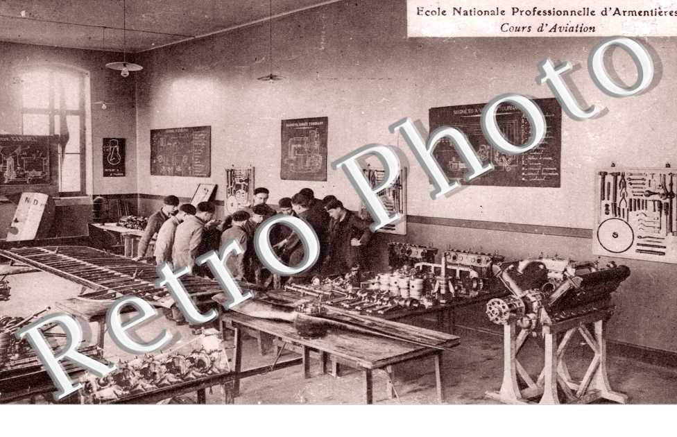 Ecole Nationale Professionnelle d&#039;Armentieres, Cours d&#039;Aviation