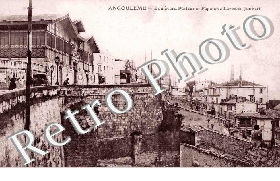 Boulevard Pasteur et Papeterie Laroche-Joubert