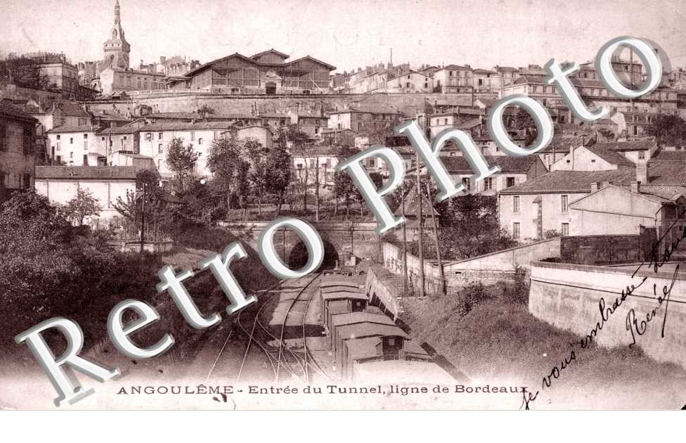 Entree du Tunnel, ligne de Bordeaux