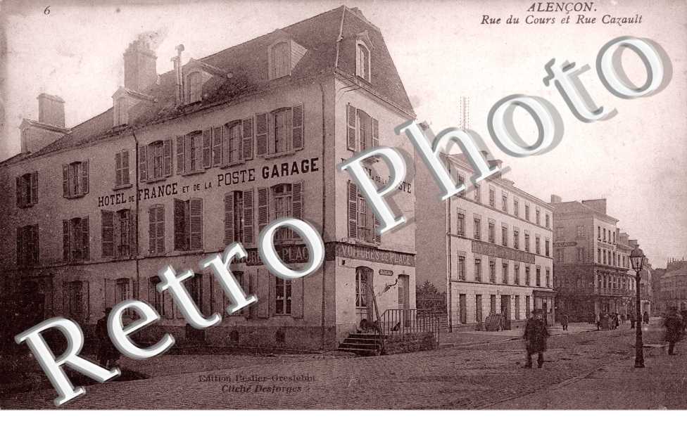 Rue des Cours et Rue Cazault