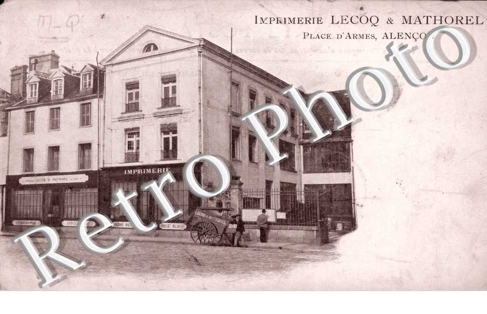 Imprimerie Lecoq et Mathorel, Place d'Armes